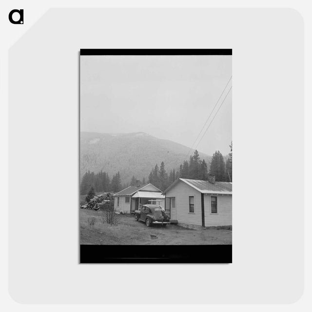 アートポストカード-Neihart, Montana
 - ラッセル リー Postcard.