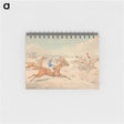 アートメモ帳-Steeplechasing: Four Riders Taking a Ditch and an Oxer
 - イェール大学アートギャラリー Memo.