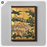 アートパネル-Horse Race at the Kamo Shrine
 - クリーブランド美術館 Canvas.
