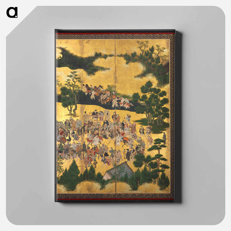 アートパネル-Horse Race at the Kamo Shrine
 - クリーブランド美術館 Canvas.