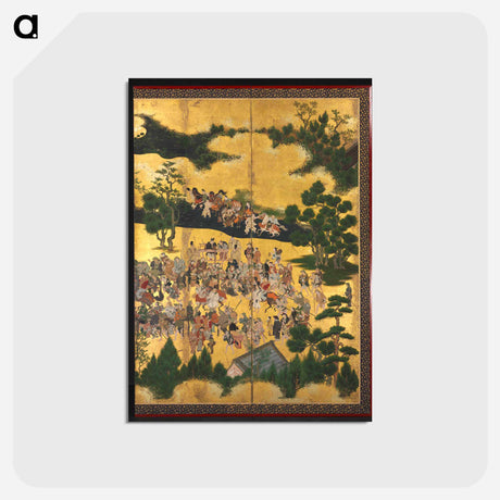 アートポストカード-Horse Race at the Kamo Shrine
 - クリーブランド美術館 Postcard.