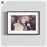 アートポスター-Home "Finishers": A Consumptive Mother and Her Two Children at Work
 - 国立医学図書館 Poster.