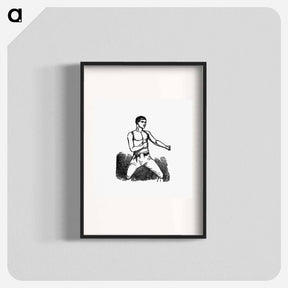 アートポスター-Boxing Fighter
 - 大英図書館 Poster.