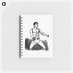 アートメモ帳-Boxing Fighter
 - 大英図書館 Memo.