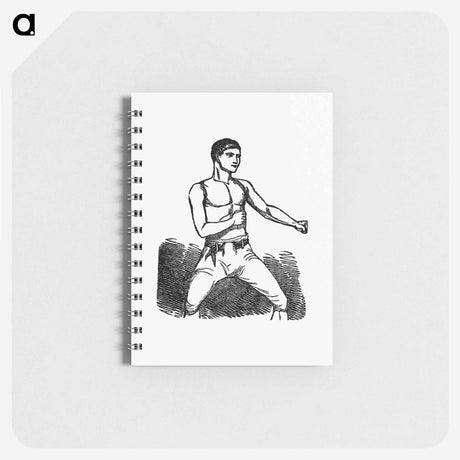 アートメモ帳-Boxing Fighter
 - 大英図書館 Memo.