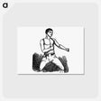 アートポストカード-Boxing Fighter
 - 大英図書館 Postcard.