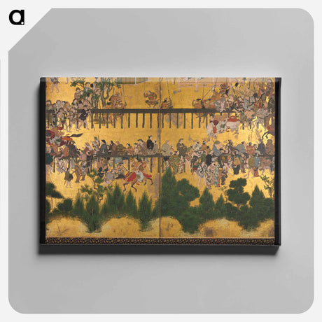 アートパネル-Horse Race at the Kamo Shrine
 - クリーブランド美術館 Canvas.