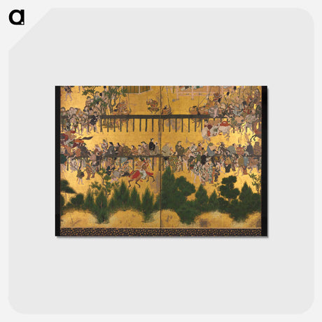アートポストカード-Horse Race at the Kamo Shrine
 - クリーブランド美術館 Postcard.