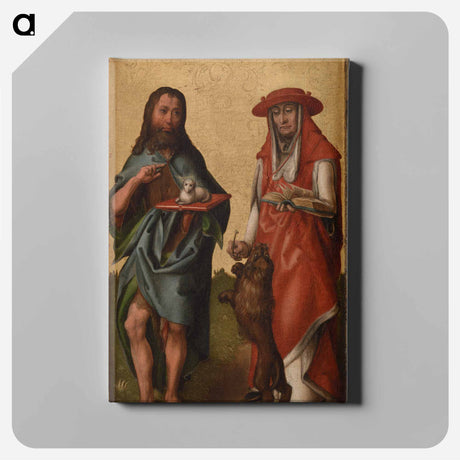 アートパネル-Saints John and Jerome
 - バーンズ・コレクション Canvas.