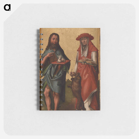 アートメモ帳-Saints John and Jerome
 - バーンズ・コレクション Memo.