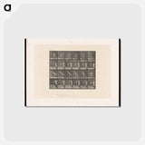 アートポストカード-The Thrower
 - エドワード マイブリッジ Postcard.