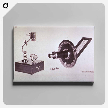 アートパネル-Early Microscope
 - 国立医学図書館 Canvas.