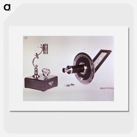 アートポスター-Early Microscope
 - 国立医学図書館 Poster.