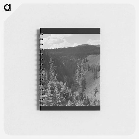 アートメモ帳-Log Raft, Willamette River
 - ラッセル リー Memo.