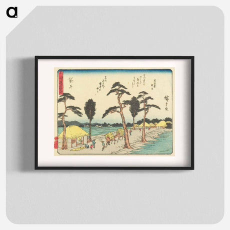 アートポスター-Fukuroi
 - 歌川 広重 Poster.