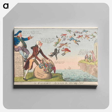 アートパネル-A Flight Across the Herring Pool
 - イェール大学アートギャラリー Canvas.