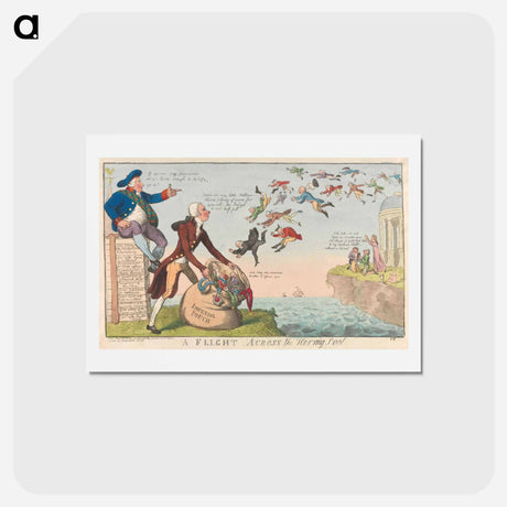 アートポストカード-A Flight Across the Herring Pool
 - イェール大学アートギャラリー Postcard.