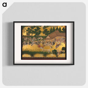 アートポスター-Horse Race at the Kamo Shrine
 - クリーブランド美術館 Poster.