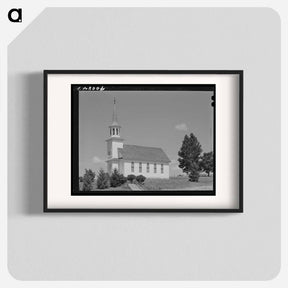 アートポスター-Genesee Valley Lutheran Church
 - ラッセル リー Poster.