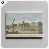 アートパネル-A View of the Earl of Radnor's House at Twickenham
 - イェール大学アートギャラリー Canvas.