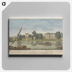 アートパネル-A View of the Earl of Radnor's House at Twickenham
 - イェール大学アートギャラリー Canvas.
