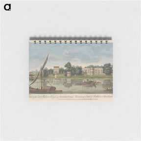 アートメモ帳-A View of the Earl of Radnor's House at Twickenham
 - イェール大学アートギャラリー Memo.