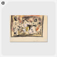 アートポストカード-Man, Two Women, Two Children
 - バーンズ・コレクション Postcard.