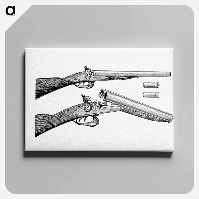 アートパネル-Shot Gun
 - 大英図書館 Canvas.