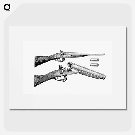 アートポスター-Shot Gun
 - 大英図書館 Poster.