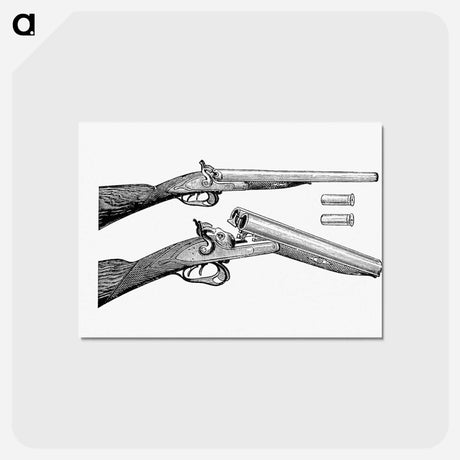 アートポストカード-Shot Gun
 - 大英図書館 Postcard.