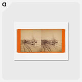 アートポストカード-Vancouver Island Railroad, Nanaimo
 - エドワード マイブリッジ Postcard.