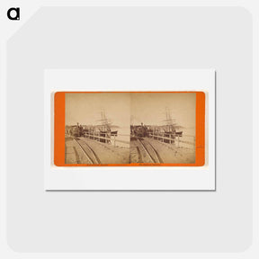 アートポストカード-Vancouver Island Railroad, Nanaimo
 - エドワード マイブリッジ Postcard.