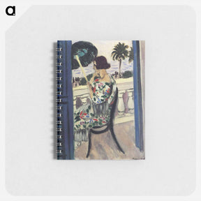 アートメモ帳-Woman holding umbrella - アンリ マティス Memo.