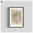 アートポスター-Katsushika Hokusai’s samurai, Album of Sketches - 葛飾 北斎 Poster.