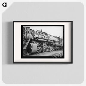 アートポスター-Big Spring Locomotive
 - ラッセル リー Poster.