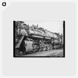 アートポストカード-Big Spring Locomotive
 - ラッセル リー Postcard.