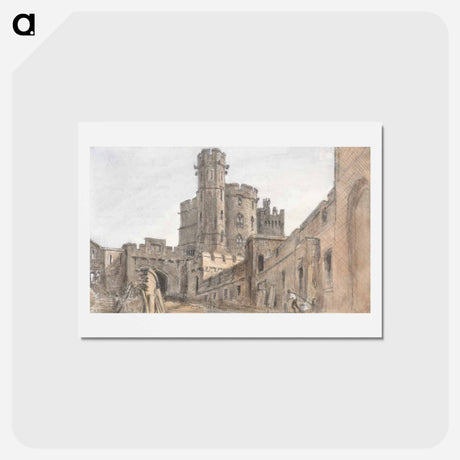 アートポストカード-Windsor Castle - Devil's Tower
 - イェール大学アートギャラリー Postcard.