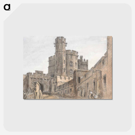 アートポストカード-Windsor Castle - Devil's Tower
 - イェール大学アートギャラリー Postcard.