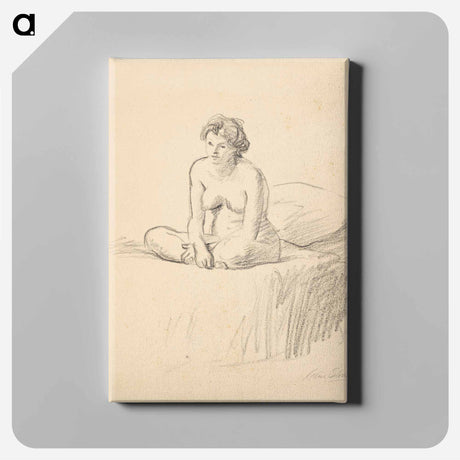 アートパネル-Seated Nude
 - バーンズ・コレクション Canvas.