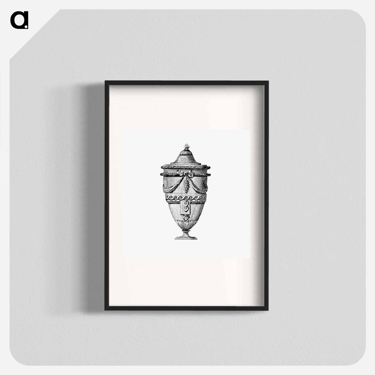 アートポスター-Victorian Urn Engraving
 - 大英図書館 Poster.