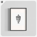 アートポスター-Victorian Urn Engraving
 - 大英図書館 Poster.