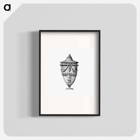 アートポスター-Victorian Urn Engraving
 - 大英図書館 Poster.