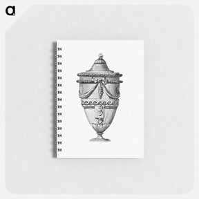 アートメモ帳-Victorian Urn Engraving
 - 大英図書館 Memo.