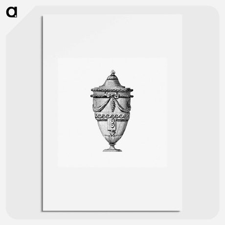 アートポスター-Victorian Urn Engraving
 - 大英図書館 Poster.