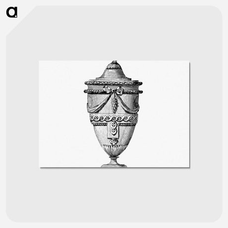アートポストカード-Victorian Urn Engraving
 - 大英図書館 Postcard.