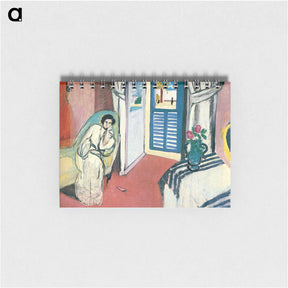アートメモ帳-Woman on a Sofa - アンリ マティス Memo.