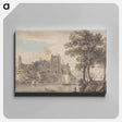 アートパネル-A Castle on a River
 - イェール大学アートギャラリー Canvas.