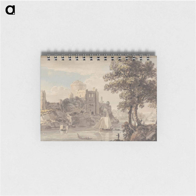 アートメモ帳-A Castle on a River
 - イェール大学アートギャラリー Memo.