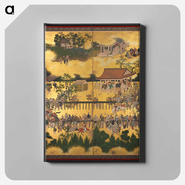 アートパネル-Horse Race at the Kamo Shrine
 - クリーブランド美術館 Canvas.