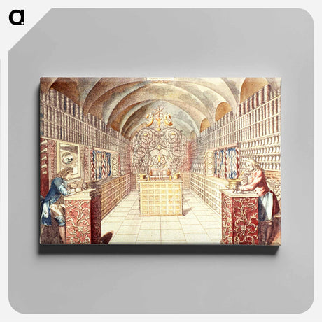 アートパネル-Officina Pharmaceutica Dietericiana ad Insigne Stellae Aureae
 - 国立医学図書館 Canvas.